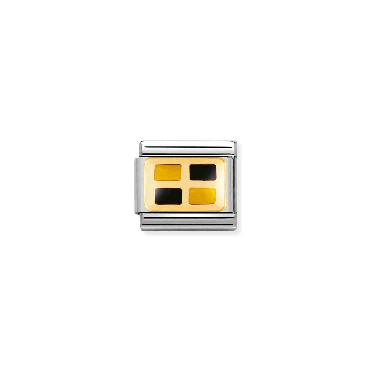 Nomination Classic NAUTICAL ALPHABET Gold L Charm