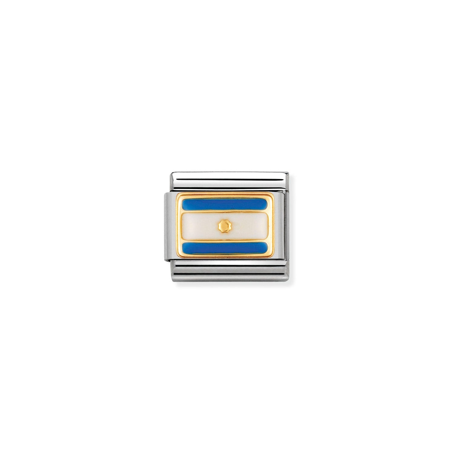 Nomination Classic AMERICA Gold ARGENTINA Charm