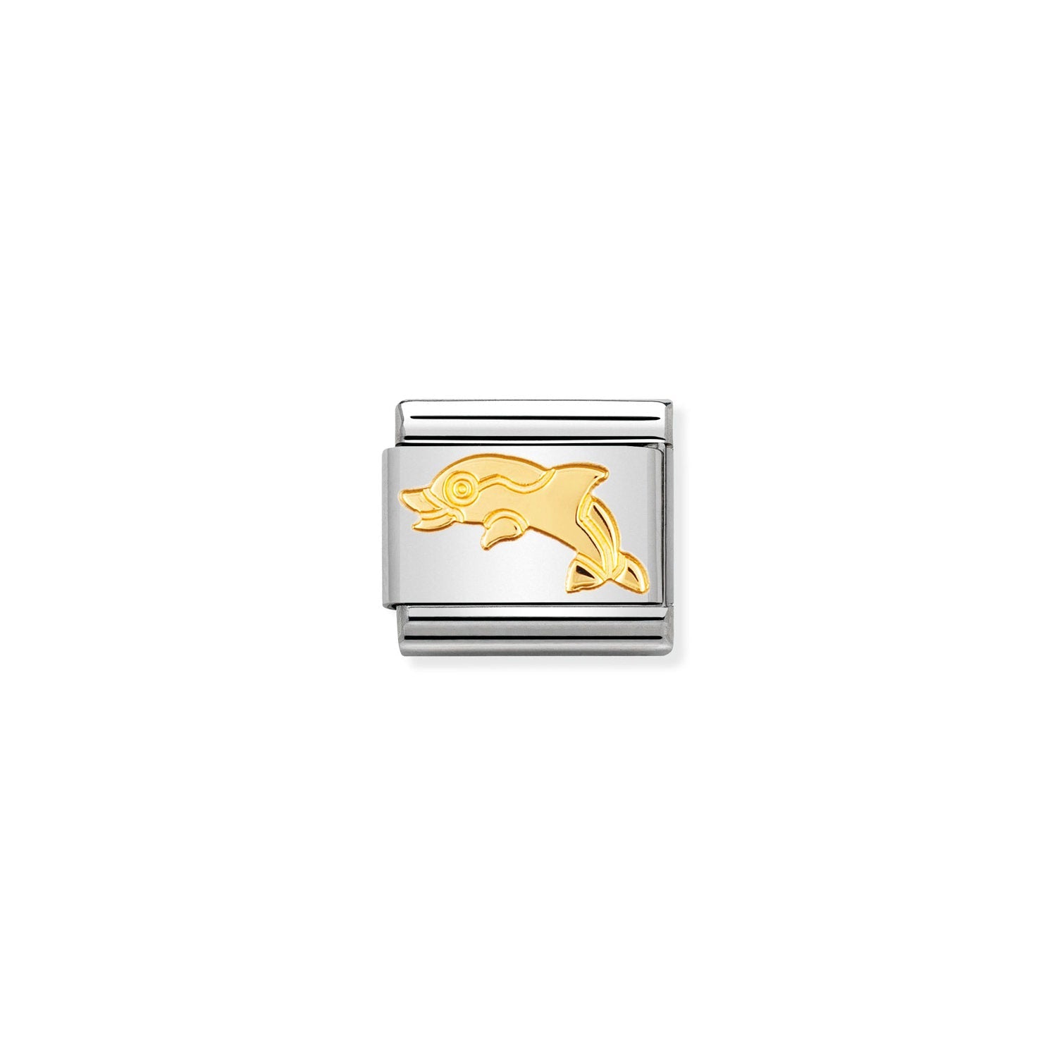 Nomination Classic Gold Dolphin Charm