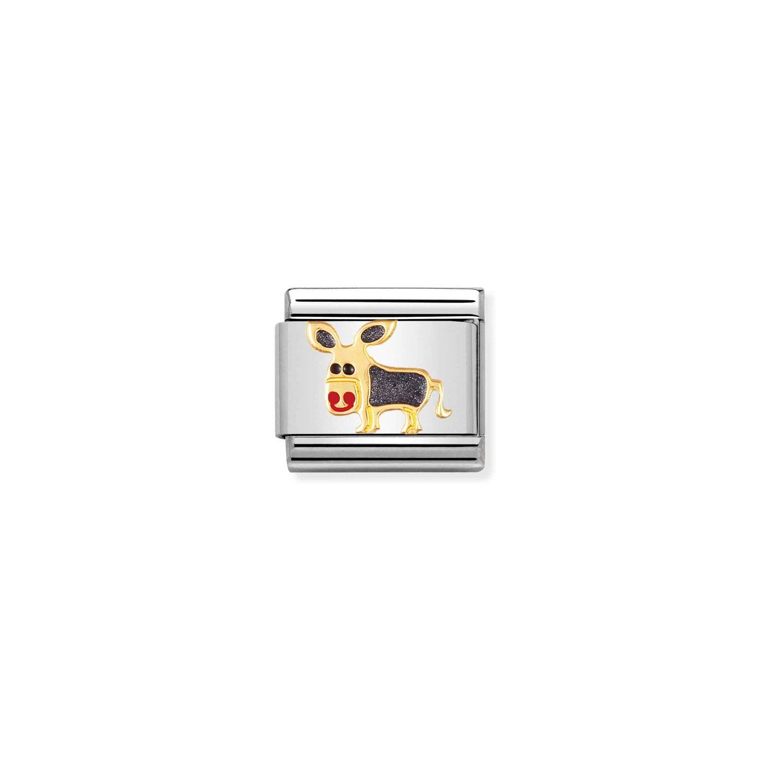 Nomination Classic Gold Donkey Charm