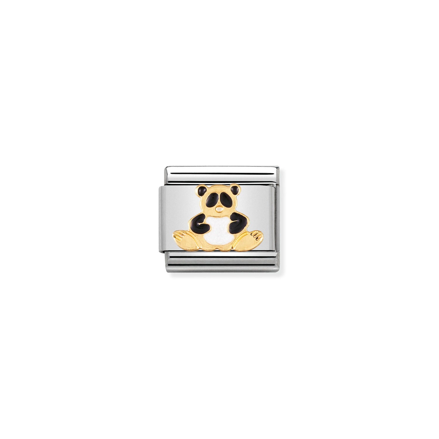 Nomination Classic Gold Panda Charm