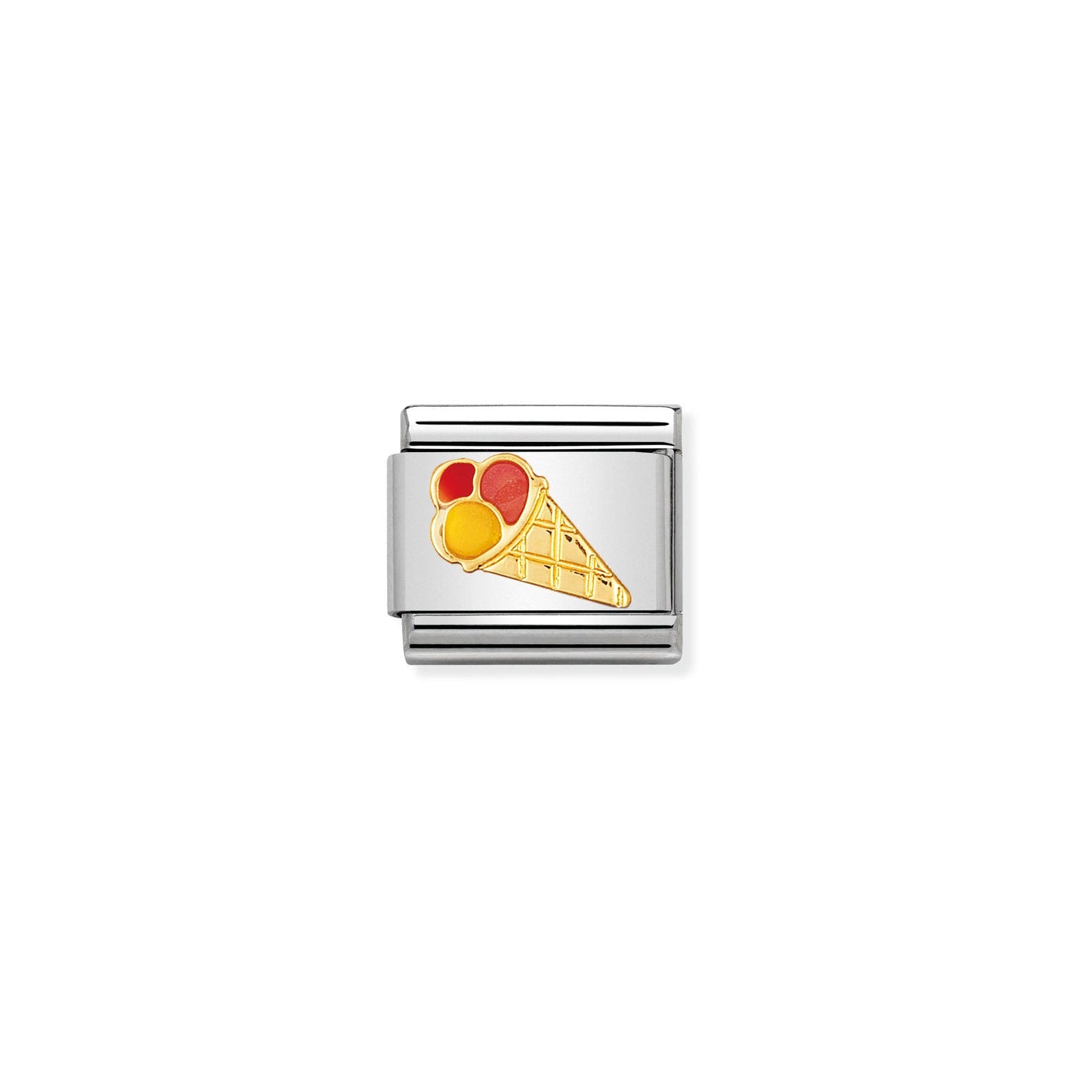Nomination gold Ice cream charm