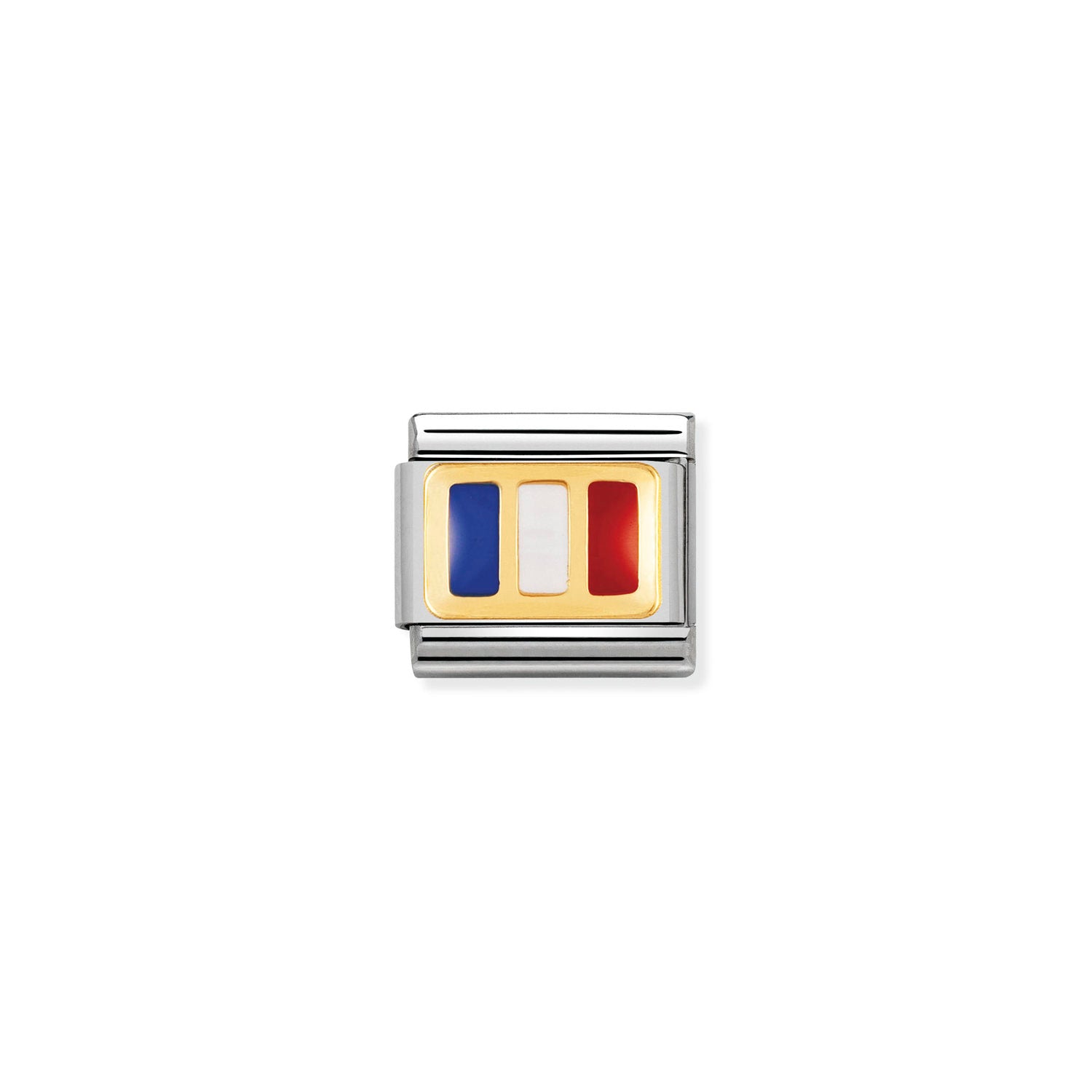 Nomination Classic EUROPE FLAG Gold FRANCE Charm