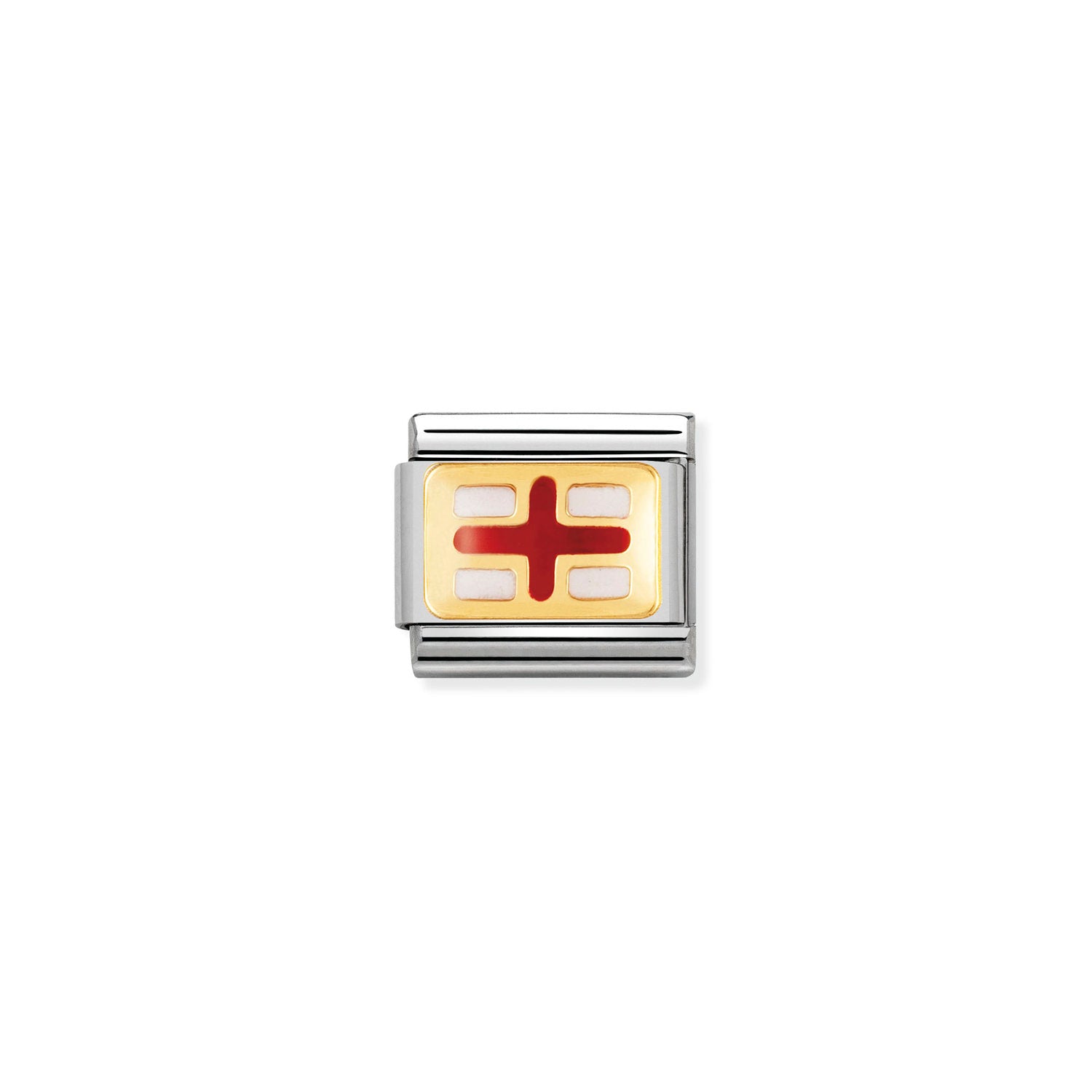 Nomination Classic EUROPE FLAG Gold ENGLAND Charm