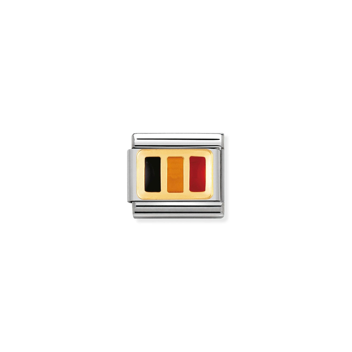 Nomination Classic EUROPE FLAG Gold BELGIUM Charm
