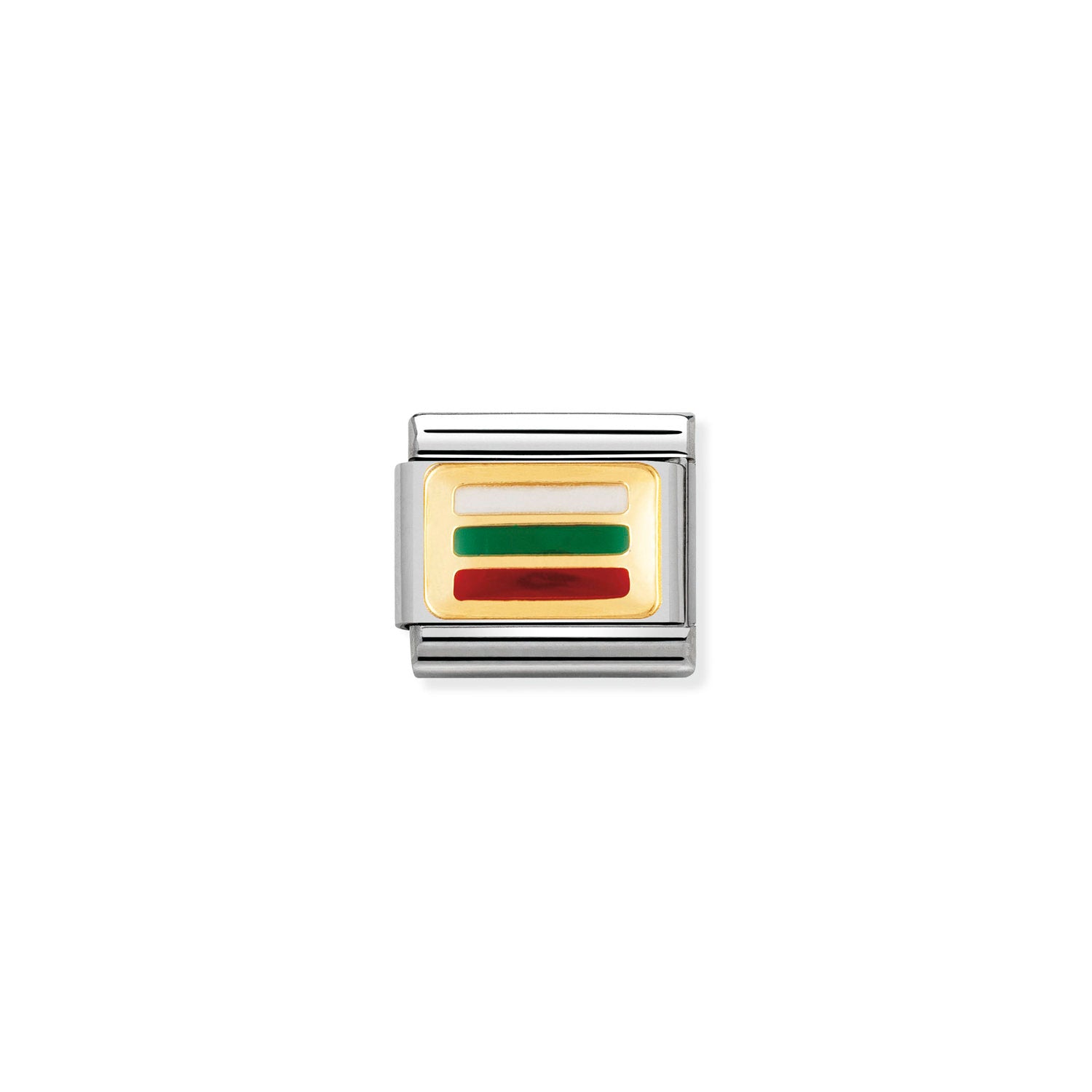 Nomination Classic EUROPE FLAG Gold BULGARIA Charm