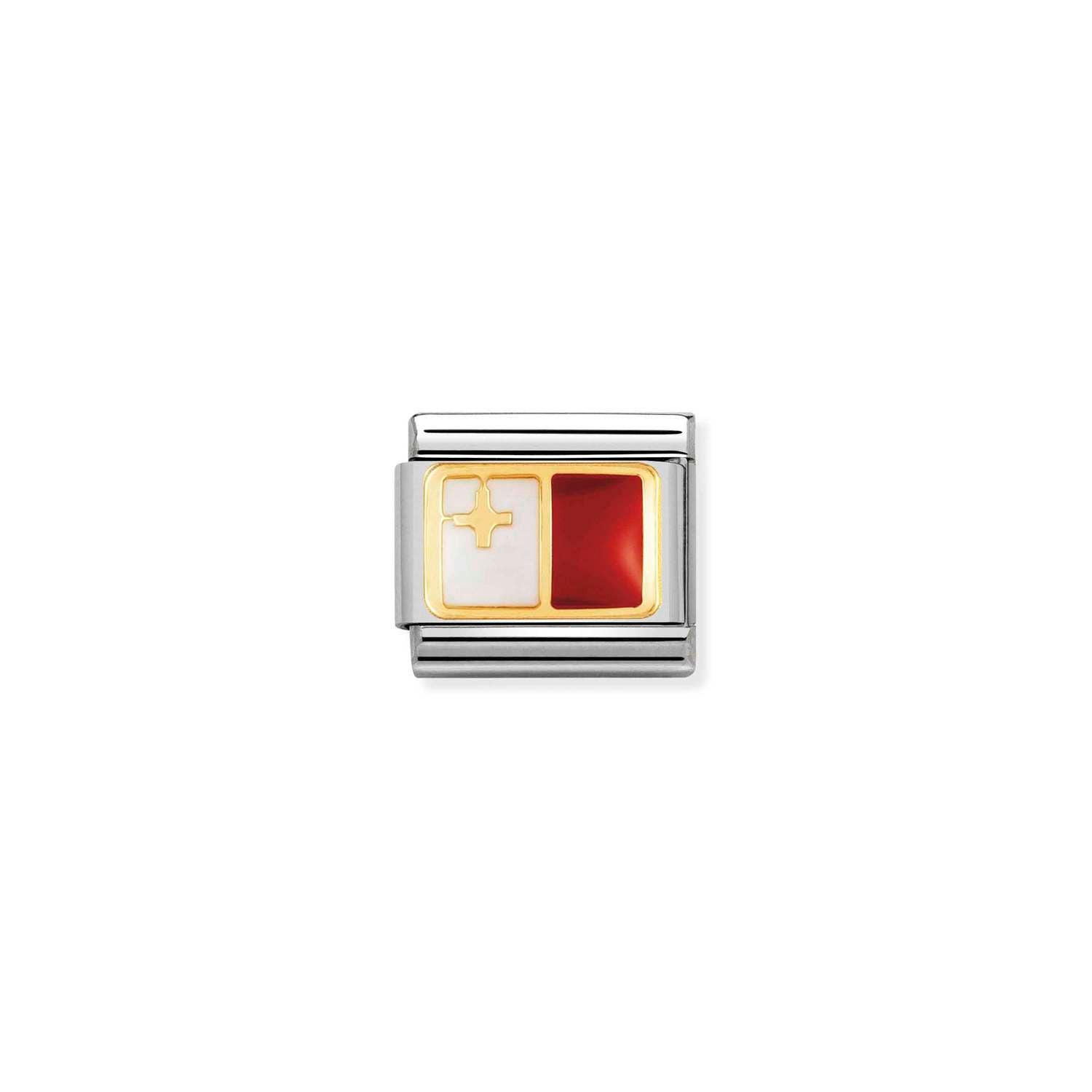Nomination Classic EUROPE FLAG Gold MALTA Charm