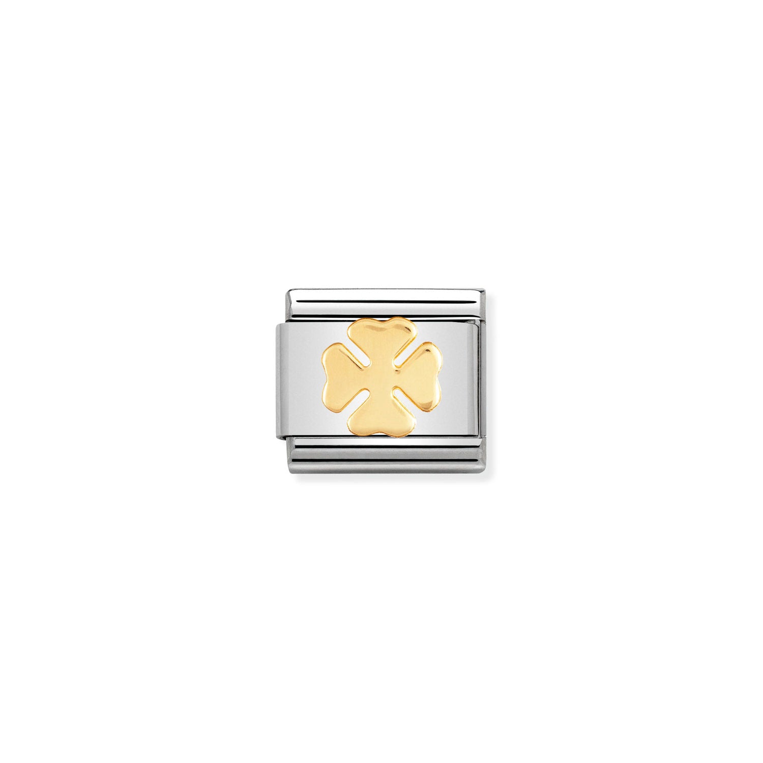 Nomination Classic Gold Four-leaf clover Charm