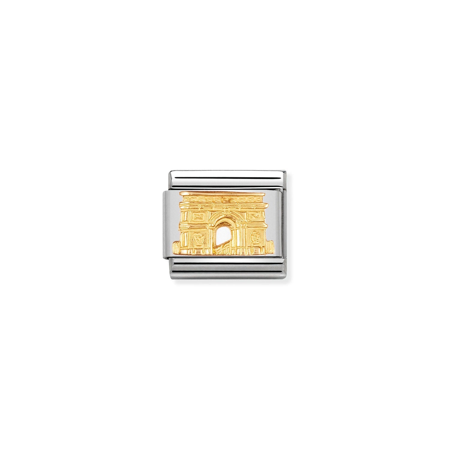 Nomination Classic Gold Arc de Triomphe Charm