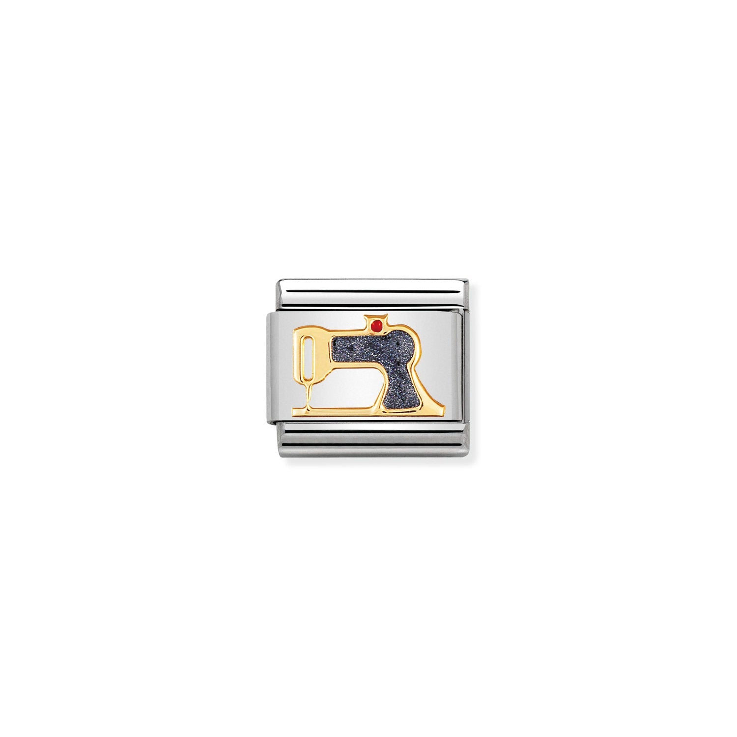 Nomination Classic Gold Sewing machine Charm