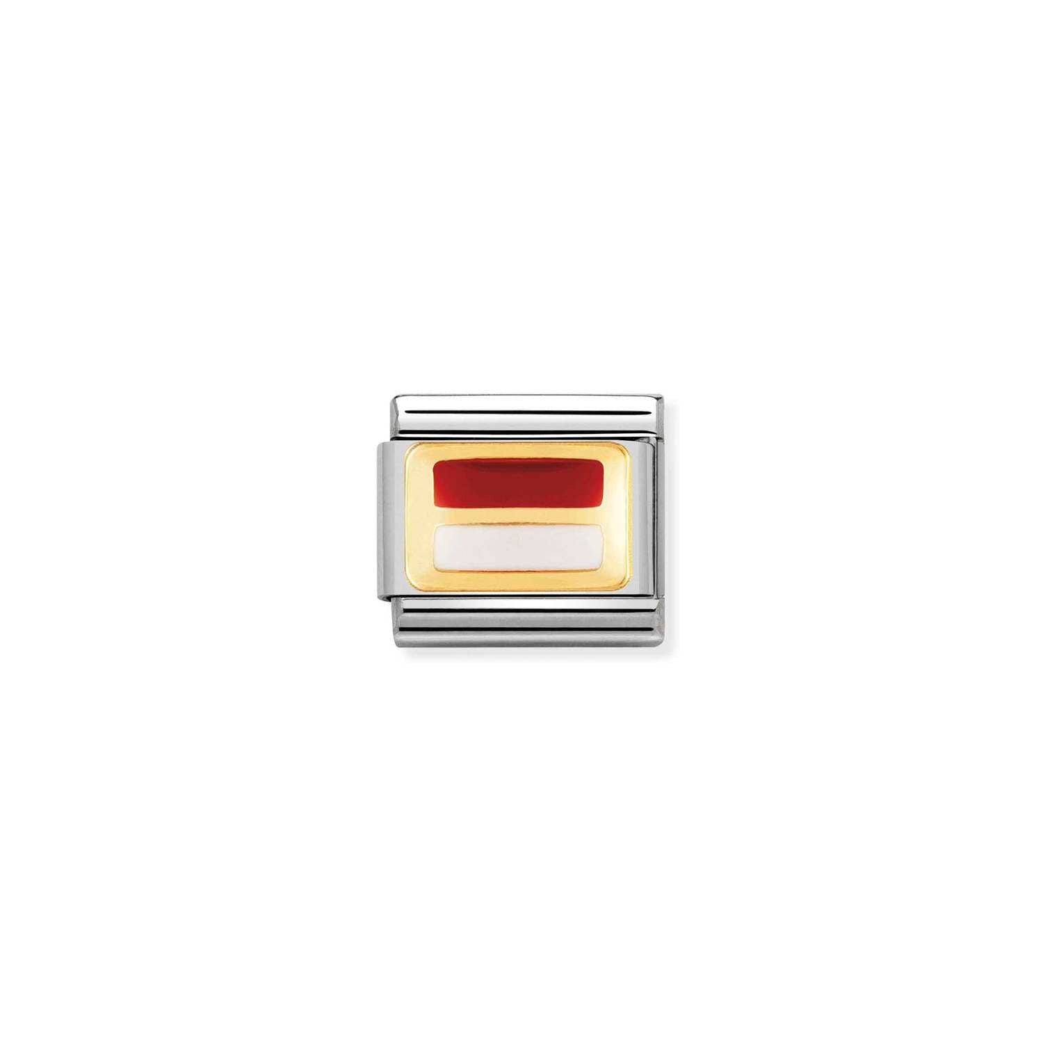 Nomination Classic EUROPE FLAG Gold MONACO Charm