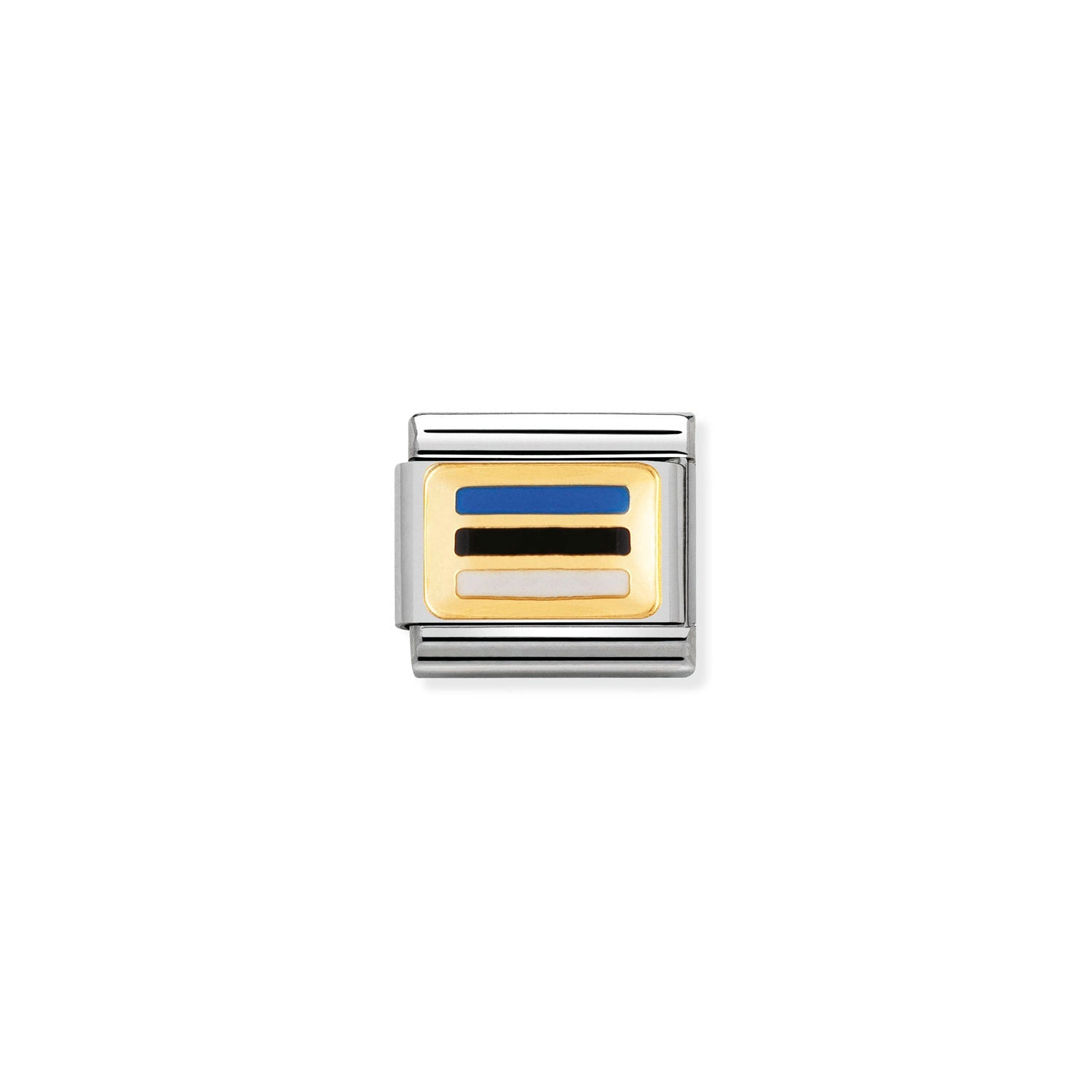 Nomination Classic EUROPE FLAG Gold ESTONIA Charm