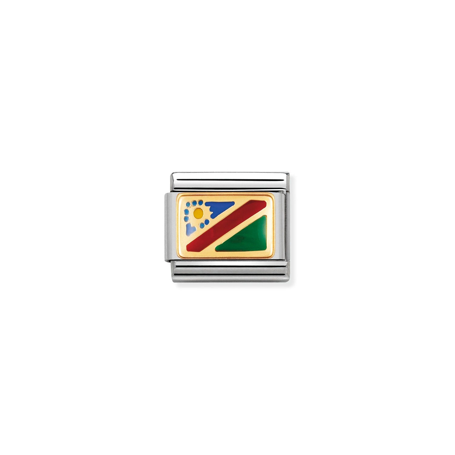 Nomination Classic AFRICA Gold NAMIBIA Charm