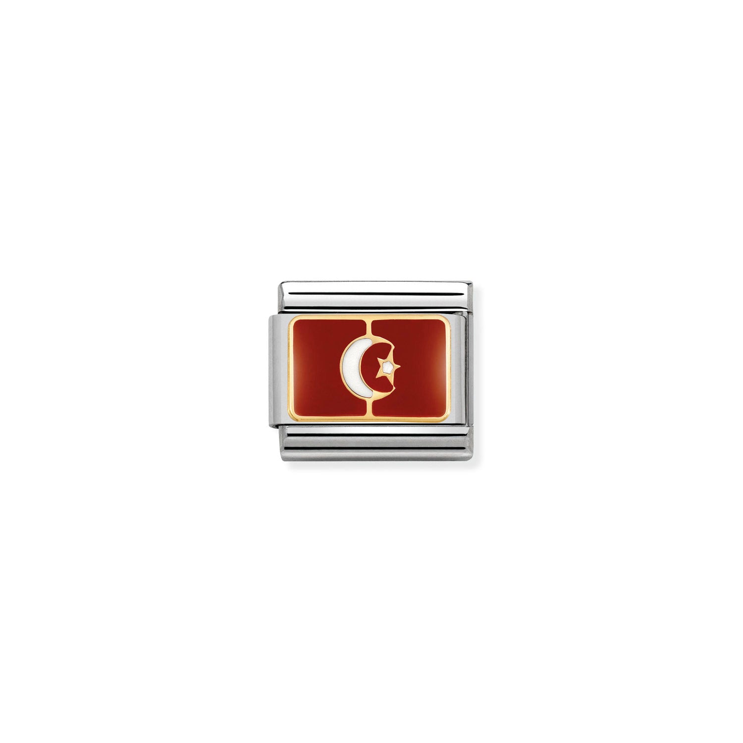 Nomination Classic AFRICA Gold TUNISIA Charm