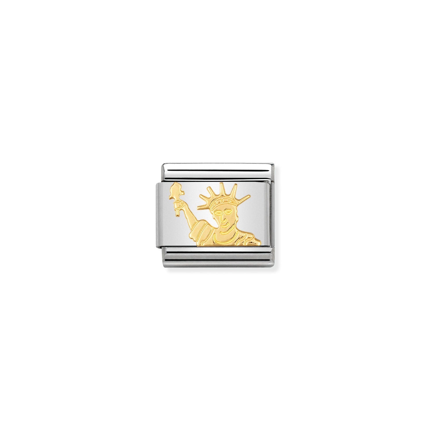 Nomination Classic Gold Statue of Liberty Charm