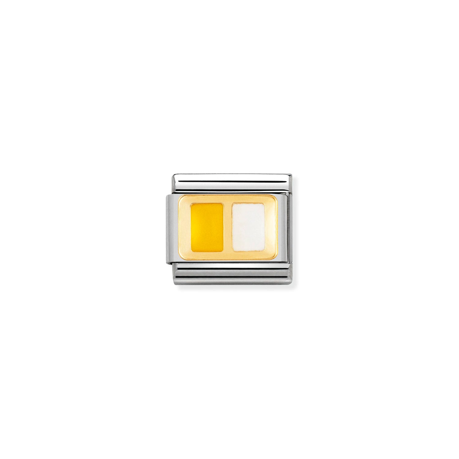 Nomination Classic EUROPE FLAG Gold VATICAN Flag Charm