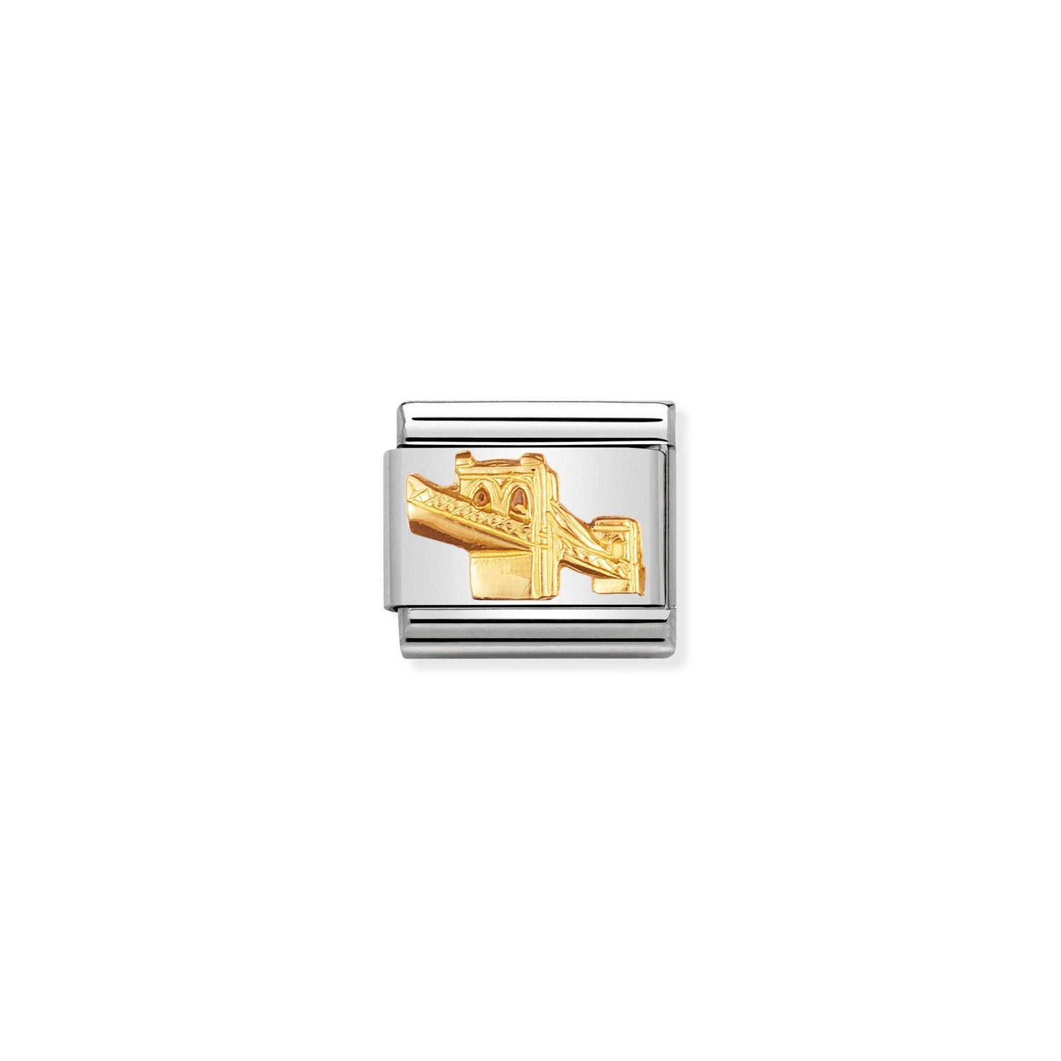 Nomination Classic Gold Skyline Brooklyn (Bridge Charm Charm