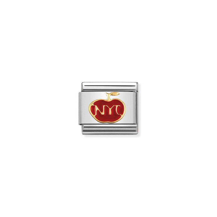 Nomination Classic 1 Gold The big Apple (NY Charm Charm