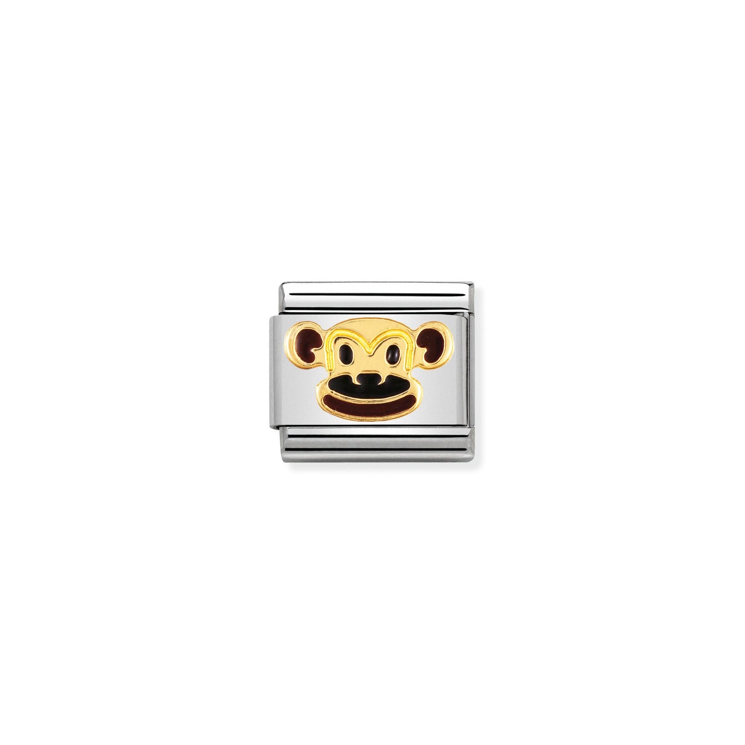 Nomination Classic Gold Monkey Charm