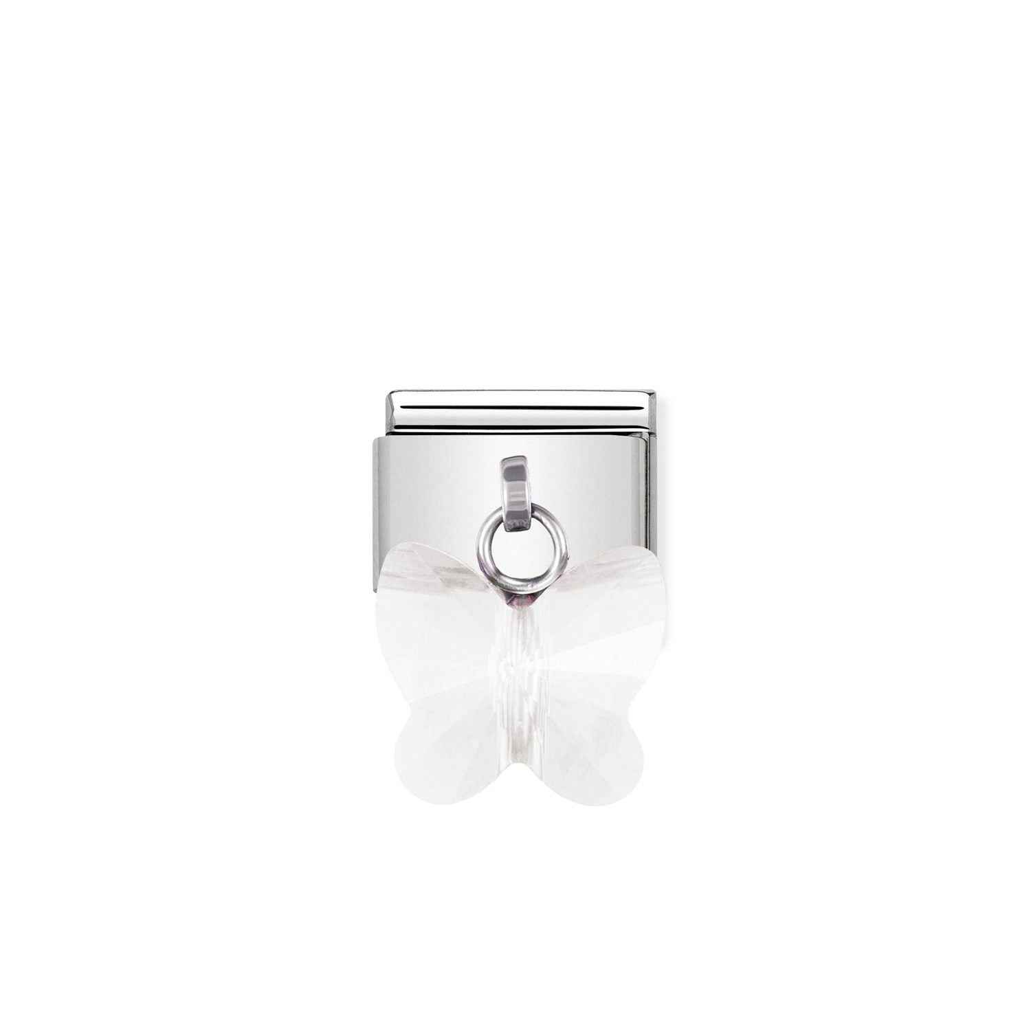 Nomination Classic butterfly White Charm
