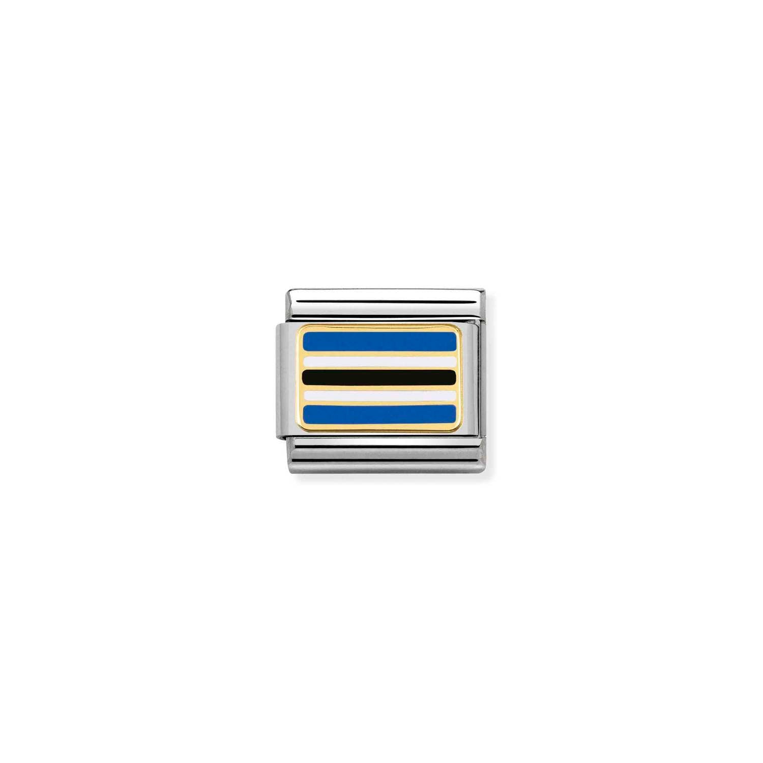 Nomination Classic AFRICA Gold BOTSWANA Charm