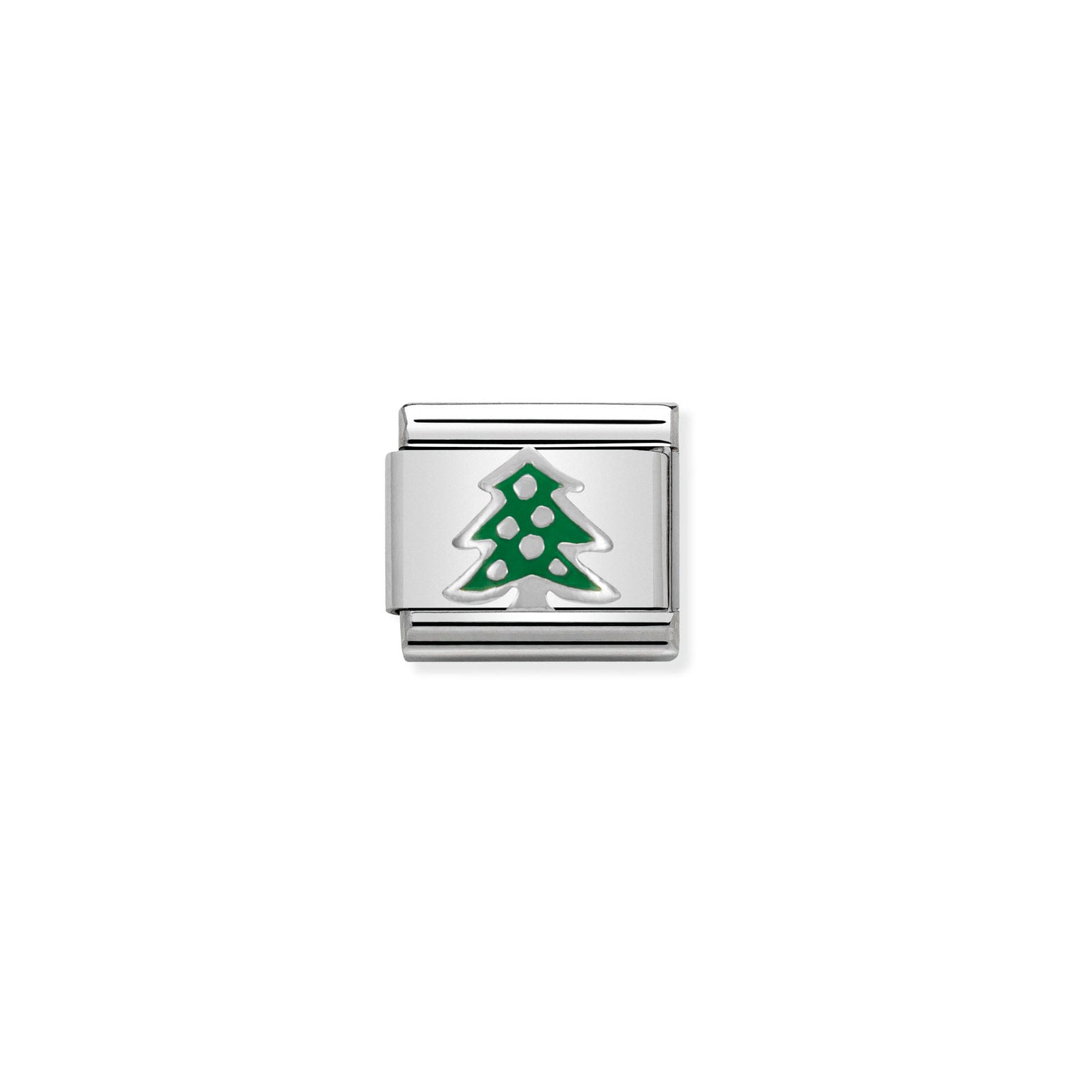 Nomination Classic Silver Christmas Tree Charm