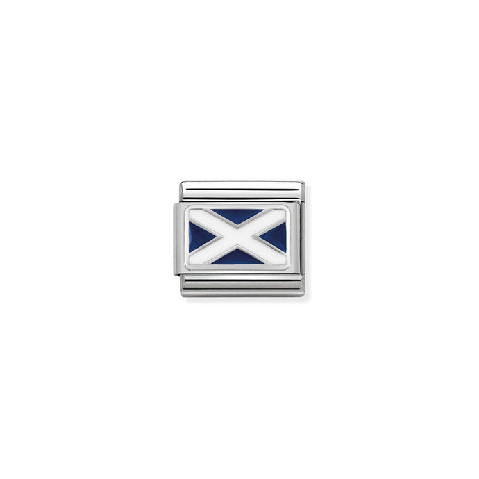 Nomination Classic FLAGS Silver Scotland Charm