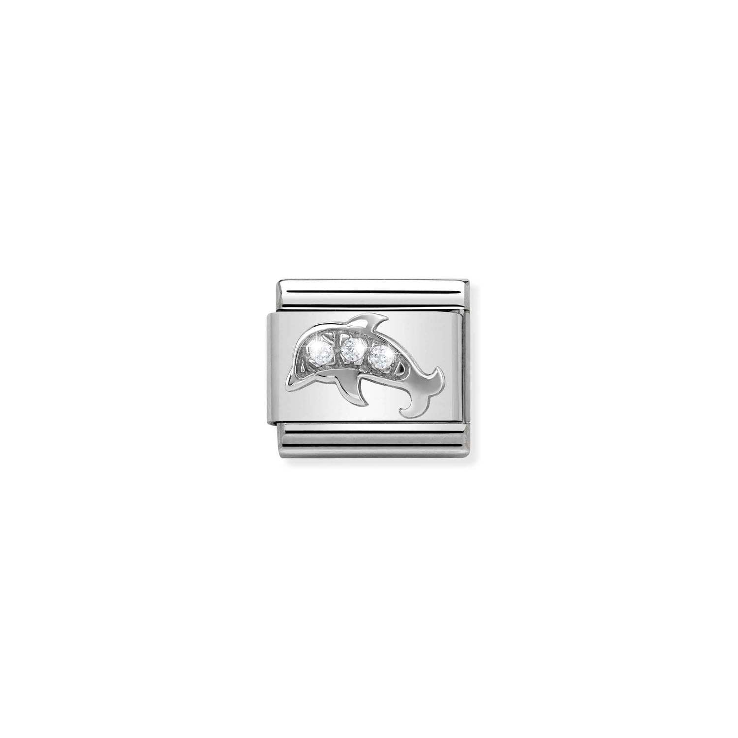 Nomination Classic silver dolphin Charm