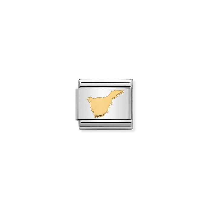 Nomination Classic Gold Tenerife Charm