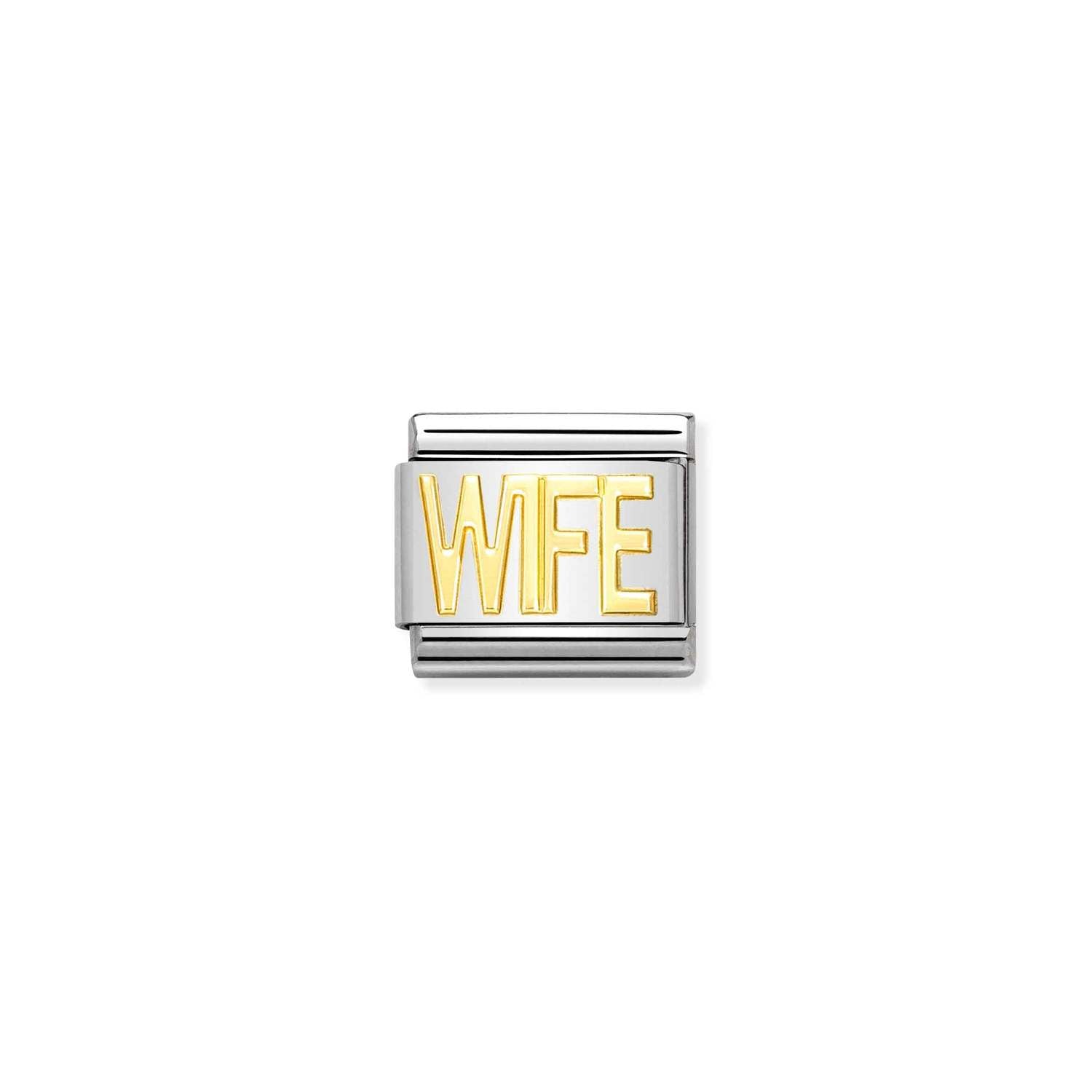 Nomination Classic Gold WIFE Charm