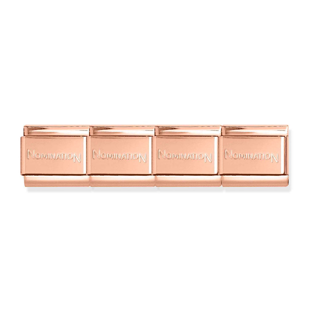 Nomination CLASSIC Rose Gold Coloured Base Bracelets in stainless steel