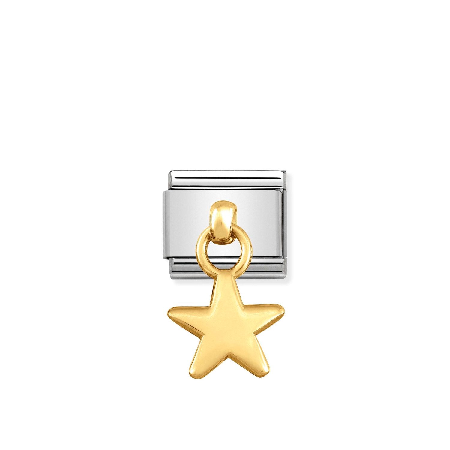 Nomination Classic CHARMS Gold Star Charm