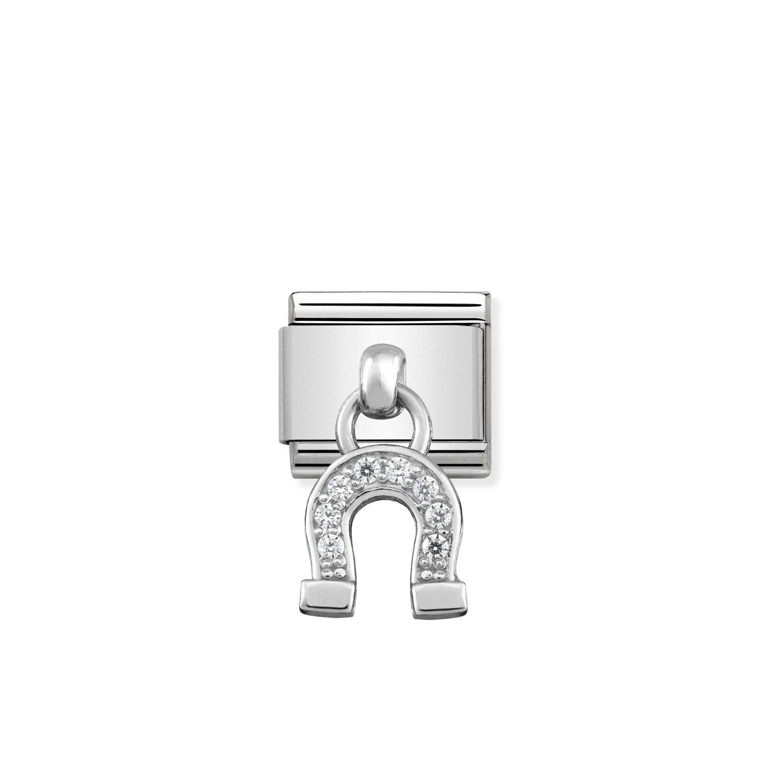 Nomination Classic CHARMS stainless Silver Horseshoe Charm