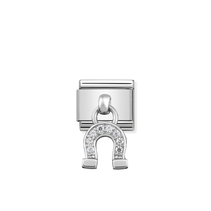 Nomination Classic CHARMS stainless Silver Horseshoe Charm
