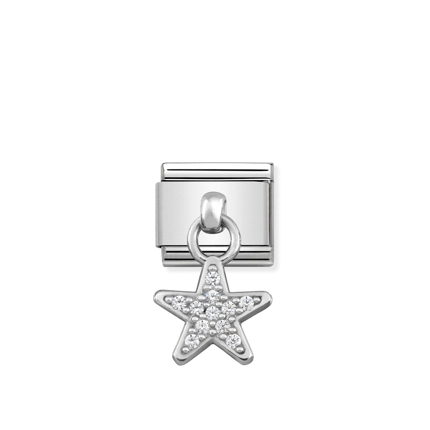 Nomination Classic CHARMS stainless Silver Star Charm