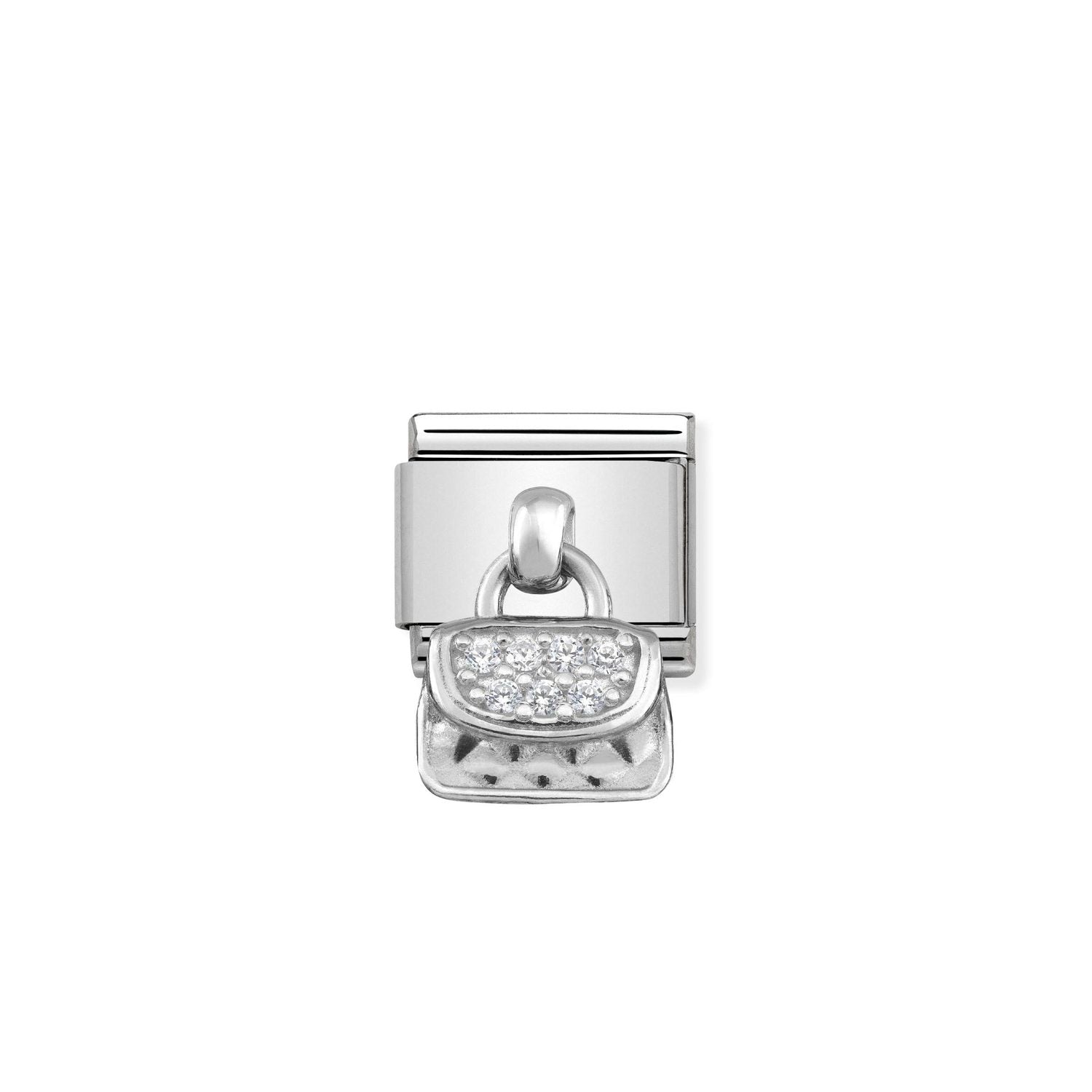 Nomination Classic CHARMS stainless Silver Bag Charm