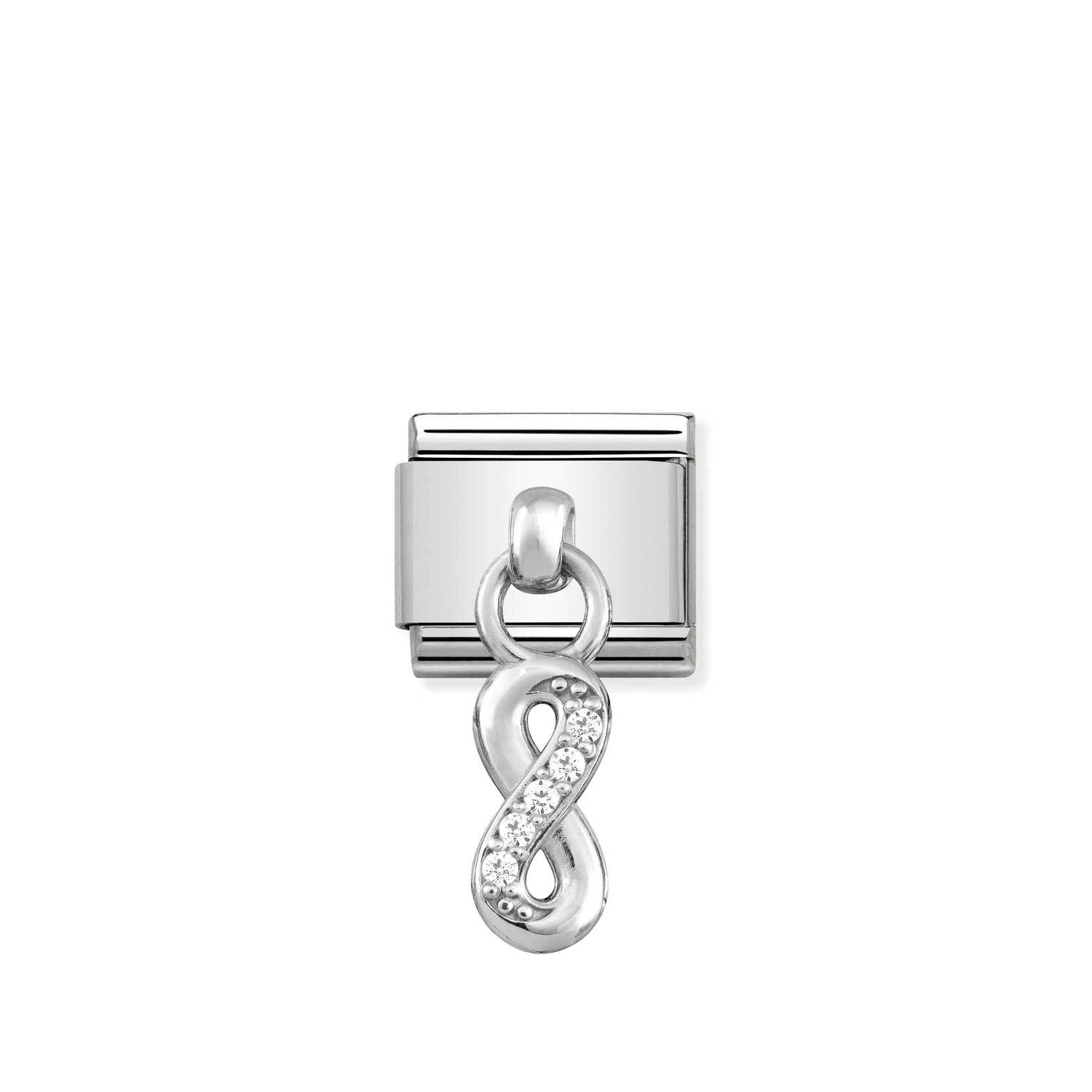 Nomination Classic CHARMS stainless Silver Infinity Charm