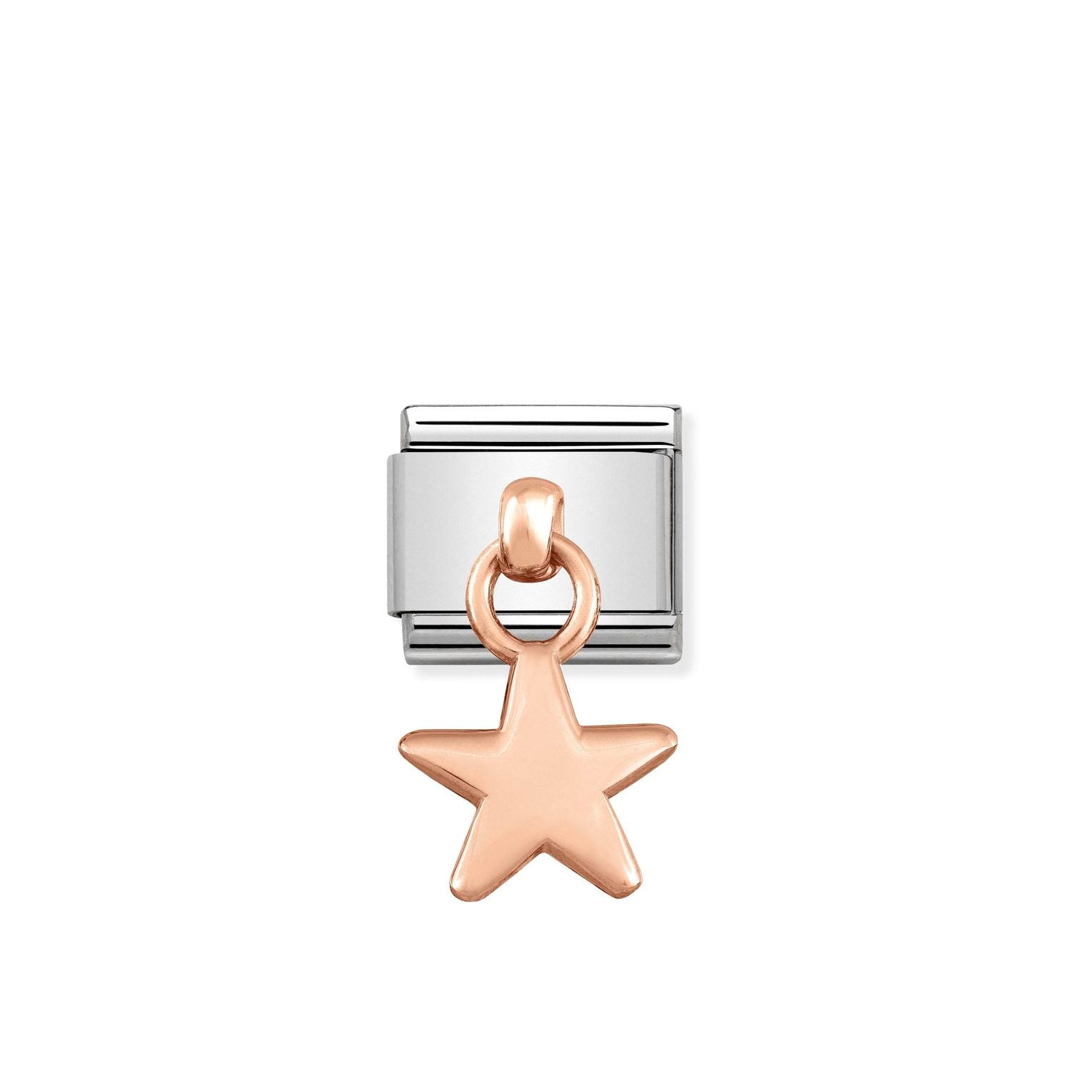Nomination Classic CHARMS 9ct Rose Gold Star Charm