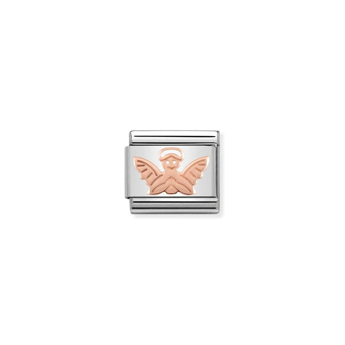 Nomination Classic SYMBOLS 9ct Rose Gold Angel Charm