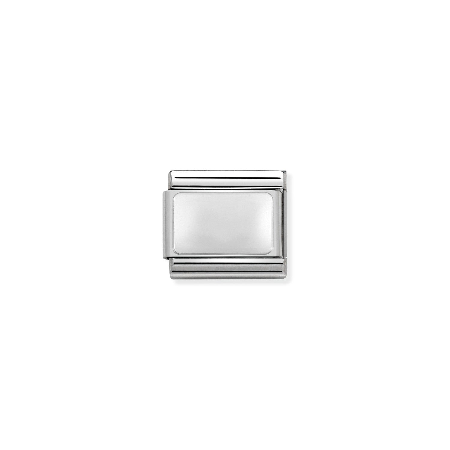 Nomination Classic PLATES Silver Charm CUSTOM Plain Charm