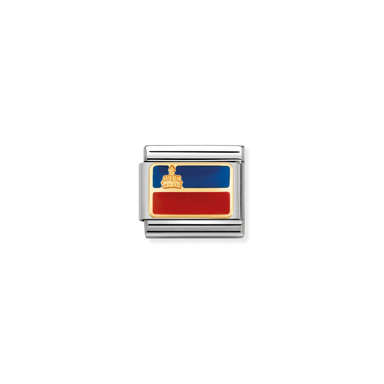 Nomination Classic EUROPE FLAG Gold Liechtenstein Charm