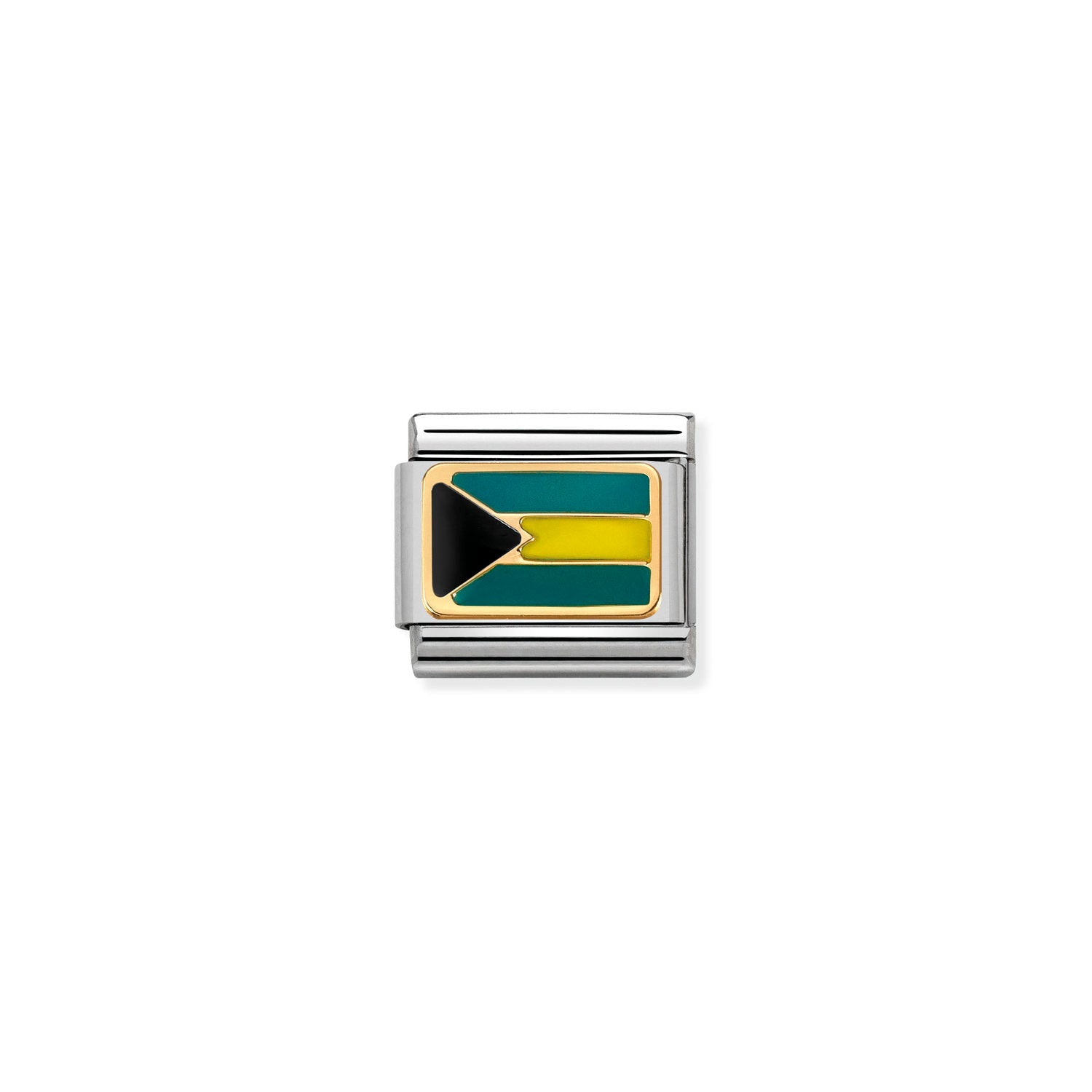 Nomination Classic AMERICA Gold BAHAMAS Charm