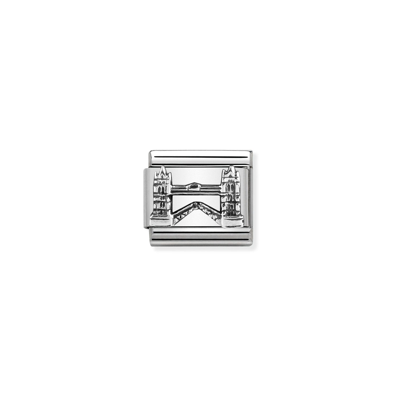 Nomination Classic MONUMENTS RELIEF Silver Tower Bridge Charm