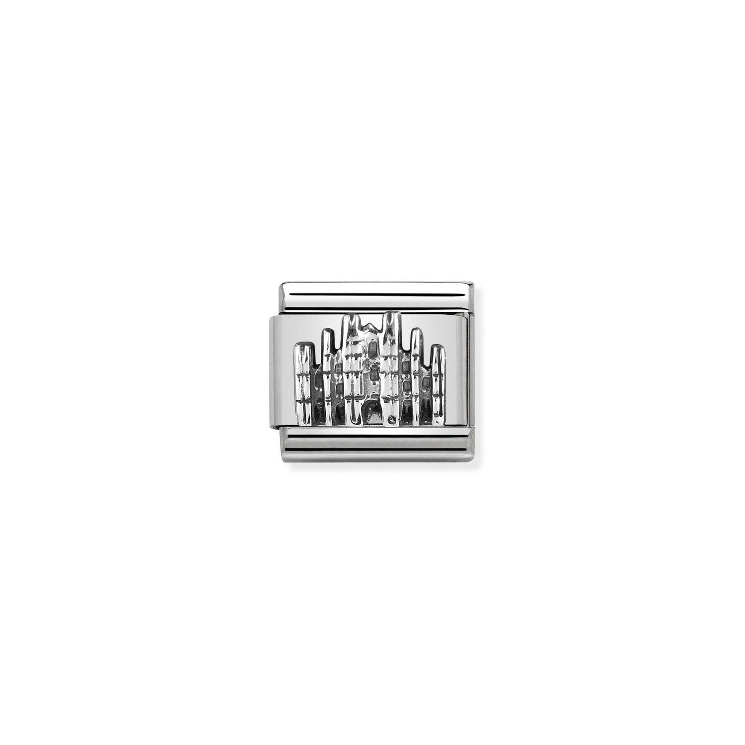 Nomination Classic MONUMENTS RELIEF Silver Milan duomo Charm