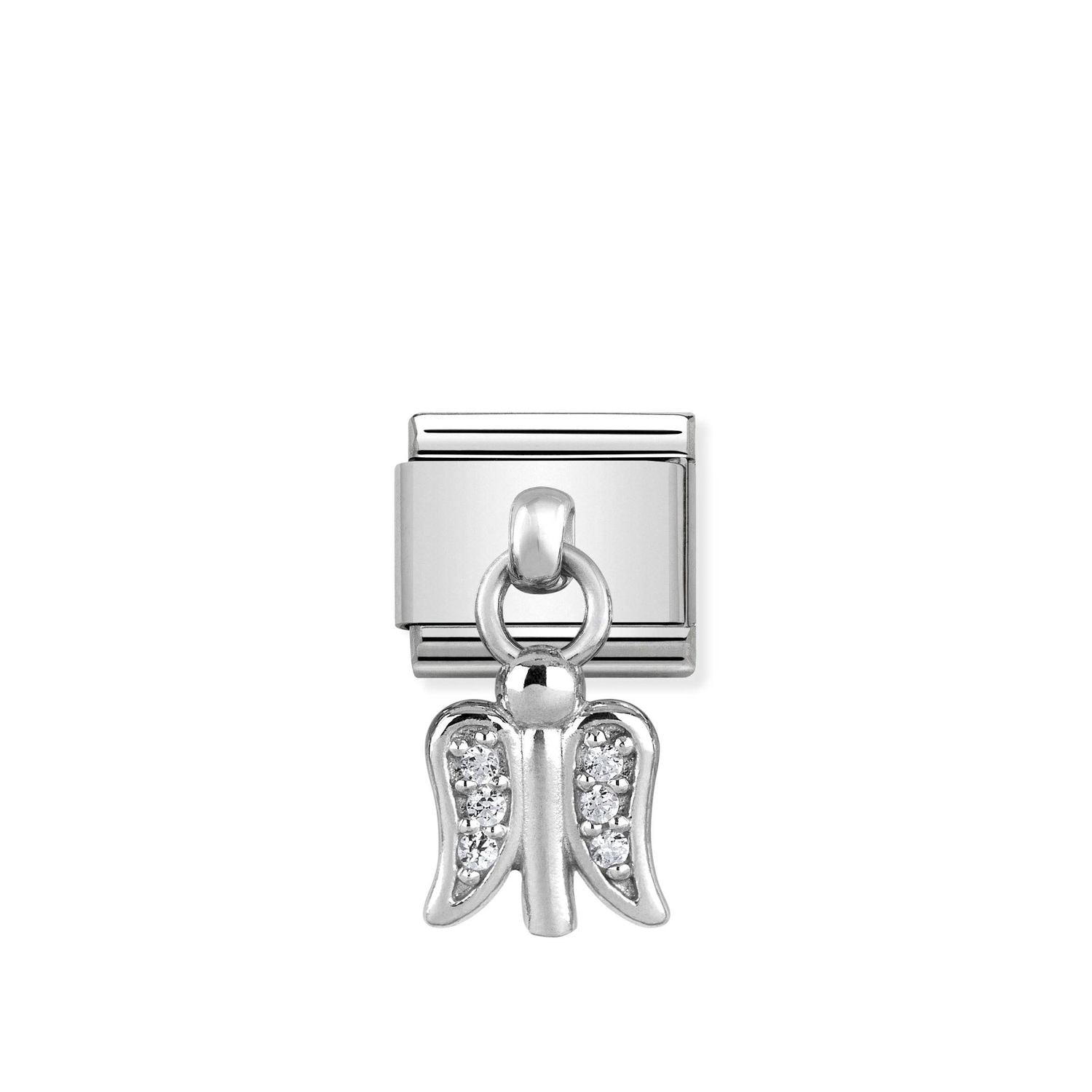 Nomination Classic CHARMS stainless Silver Angel Charm