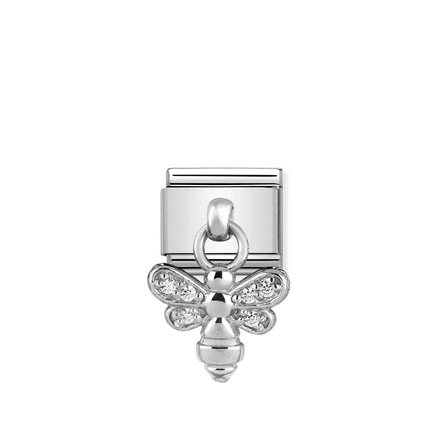 Nomination Classic CHARMS stainless Silver Bee Charm