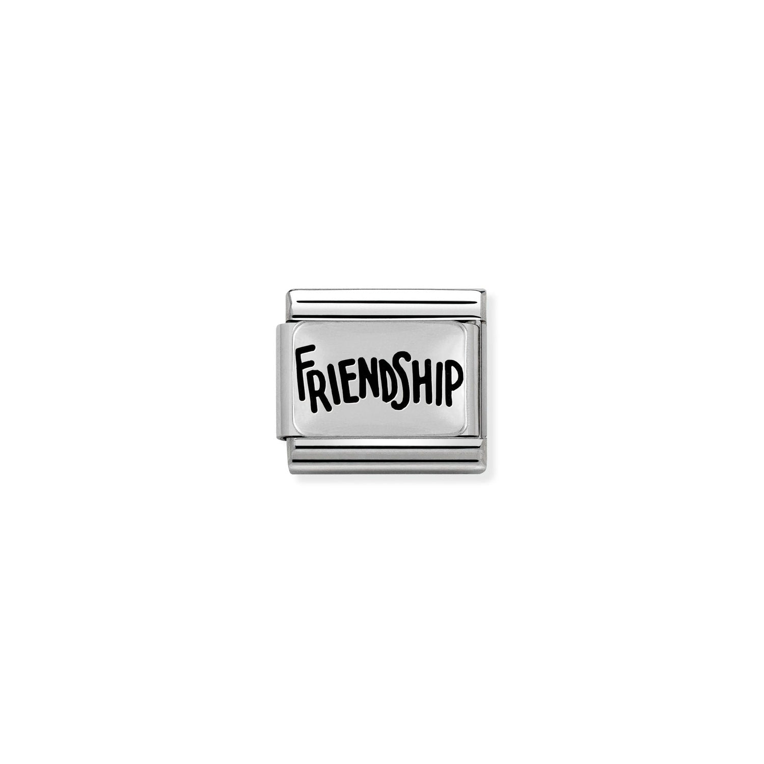 Nomination Classic PLATES OXIDIZED Silver FRIENDSHIP Charm