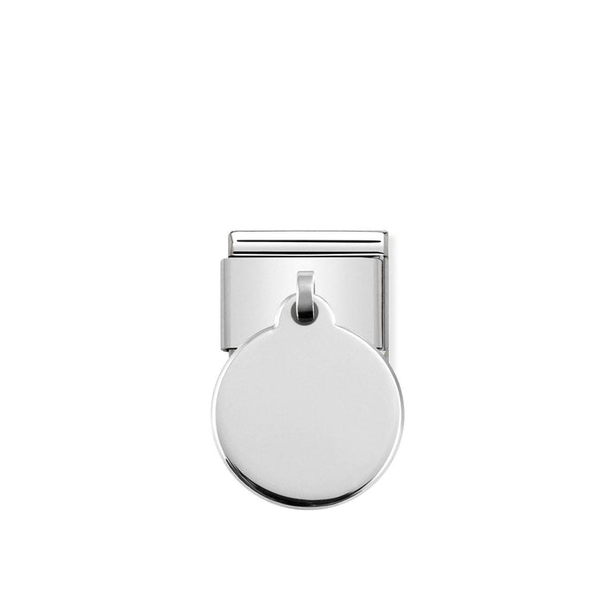 Nomination Classic CHARMS PLATES Silver Pendant Round Charm
