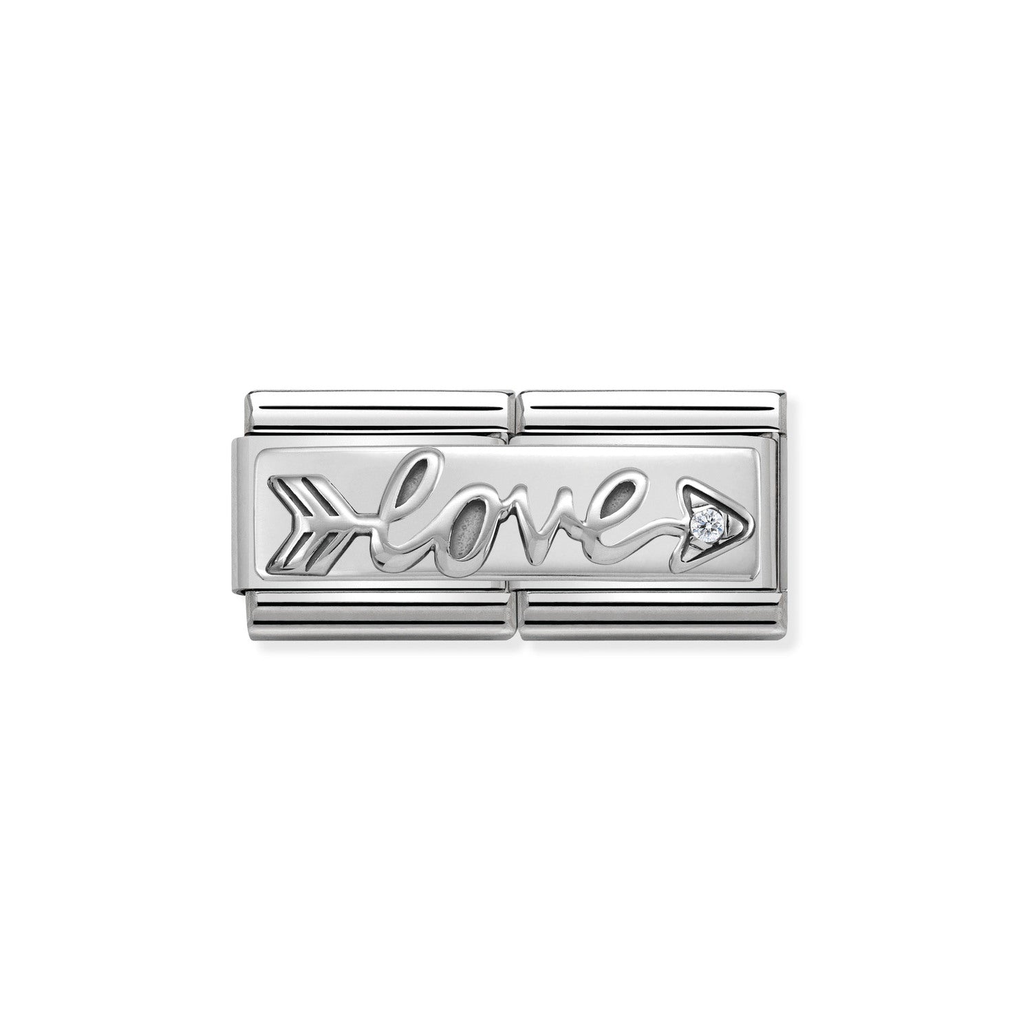 Nomination DOUBLE Classic SYMBOLS Silver Arrow Love Charm