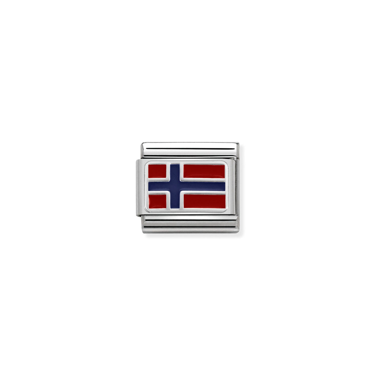 Nomination Classic FLAGS Silver Norway Charm